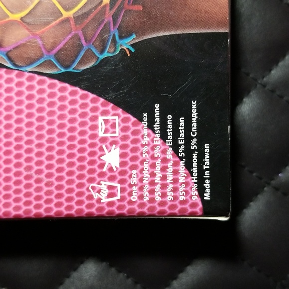 lapdance fencenet mini dress, one size ( 2 - 14 ), rainbow in colour - Picture 3 of 5